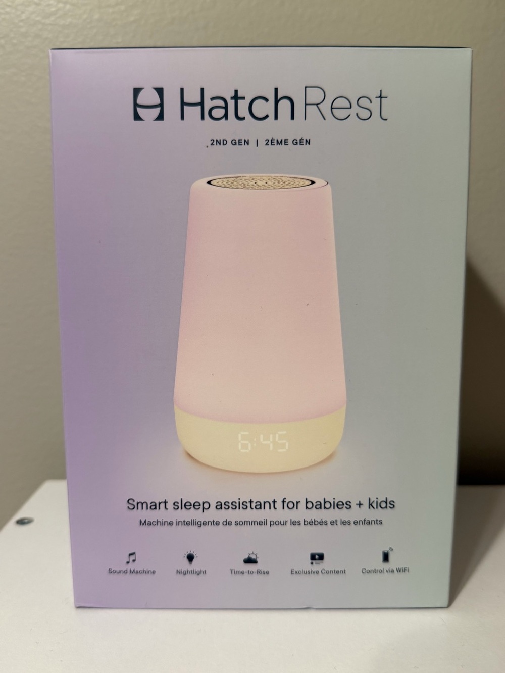 Hatch Baby Rest 2nd Gen Smart Sleep Assistant - White